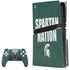 Michigan State University Spartans Nation PS5 Pro Disk Bundle  Skin